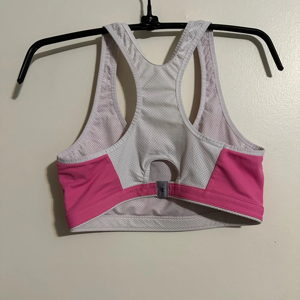 Champion Pink and Blue Sports Bras, Size M - Picture 5 of 8